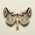 Habrosyne scripta Pinned Specimen – Wings Spread Lettered Habrosyne Moth