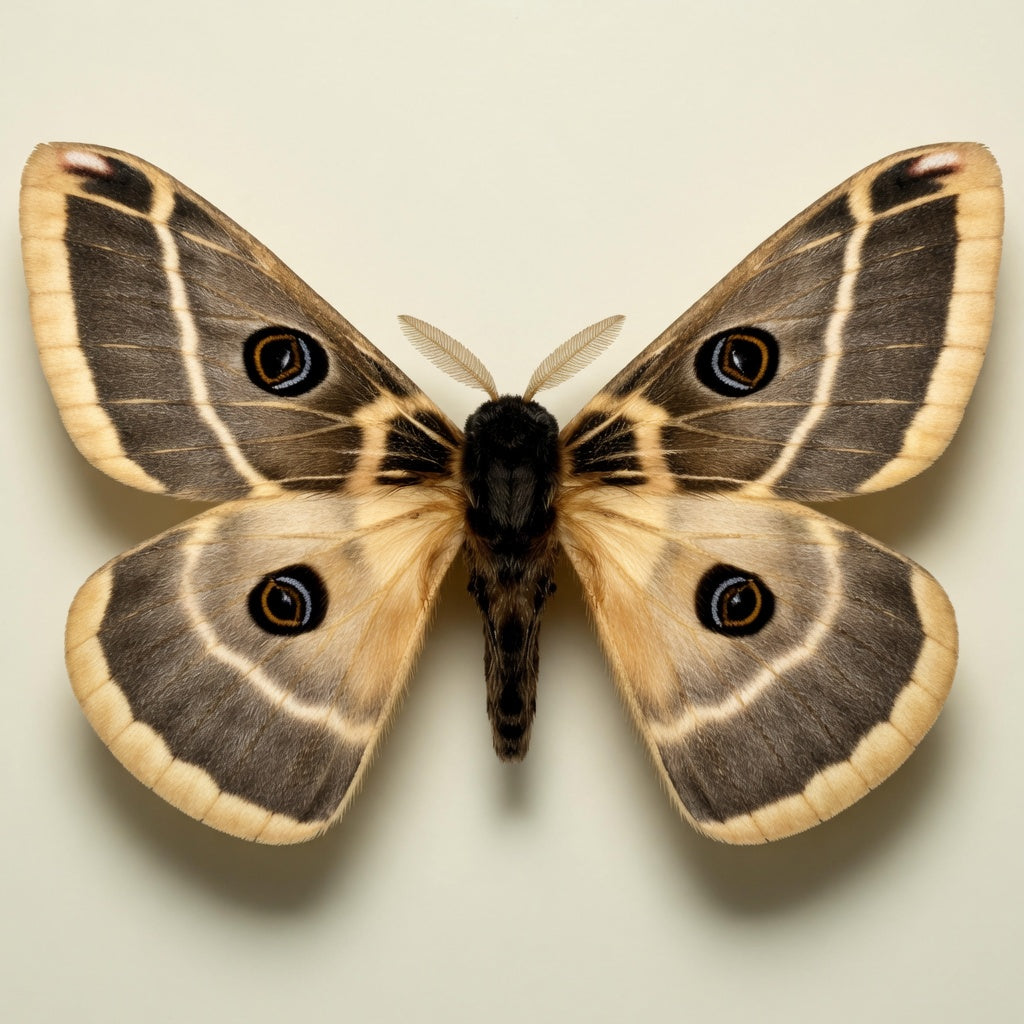 Agapema homogena Pinned Specimen – Wings Spread Male Silk Moth